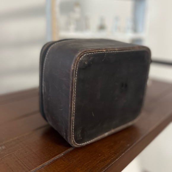 New Crazy Horse Leather & Cowhide Small Jewelry Box Rustic Gift😍 With Jewelry - Picture 13 of 14